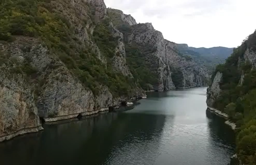 Drinsko jezero u Višegradu