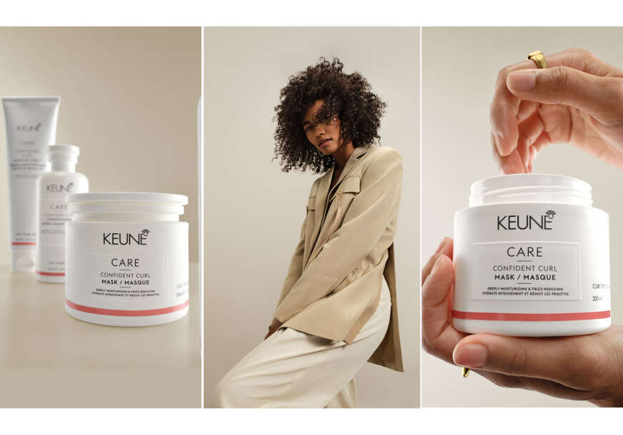 Confident Curl njeguje i hidratizira, a od frizza štiti 24 sata: Savršena nova linija Keune proizvoda za kovrdžavu kosu