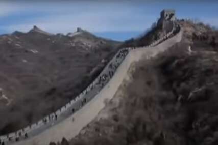 Htjeli da naprave prečicu na Kineskom zidu: Policija uhapsila dvije osobe zbog oštećenja svjetske baštine
