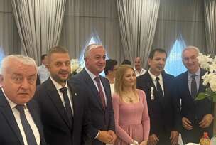 Gosti na svadbi Nebojše Vukanovića