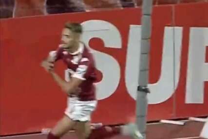 SRAMNO PROVOCIRAO SRBE Fudbaler tzv. Kosova gol proslavio uz "albanskog orla" (VIDEO, FOTO)