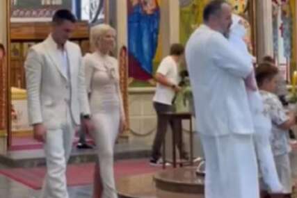 Tajna proslava za odabrane: Saška i Đorđe Đoković krstili sina, Novak i Jelena došli iz Amerike (VIDEO)