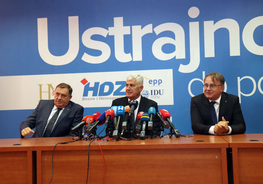 Milorad Dodik,Dragan Čović i Nermin Nikšić