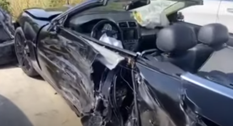Automobil nakon udesa