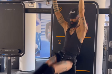 "Prvo teretana" Božo Vrećo podijelio snimak sa treninga i pokazao impresivnu vježbu (VIDEO)