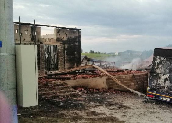 Gašenje požara u Banjaluci