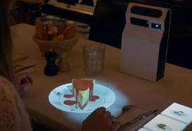 MENI BUDUĆNOSTI Na stolu u restoranu se projektuje 3D model hrane za goste (VIDEO)