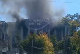 Crni dim iznad Krima: Nakon snažne eksplozije sjedište Crnomorske flote u plamenu (FOTO, VIDEO)