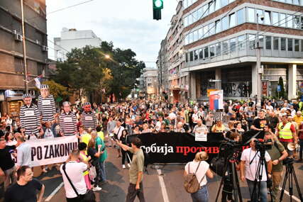 Protest "Srbija protiv nasilja"