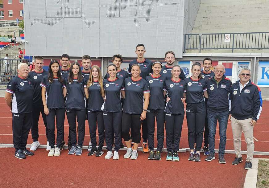 OGROMAN USPJEH Reprezentacija Srpske prva na Svesrpskom atletskom kupu