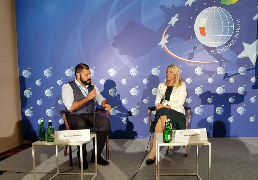 Željka Cvijanović na Ekonomskom forumu u Poljskoj