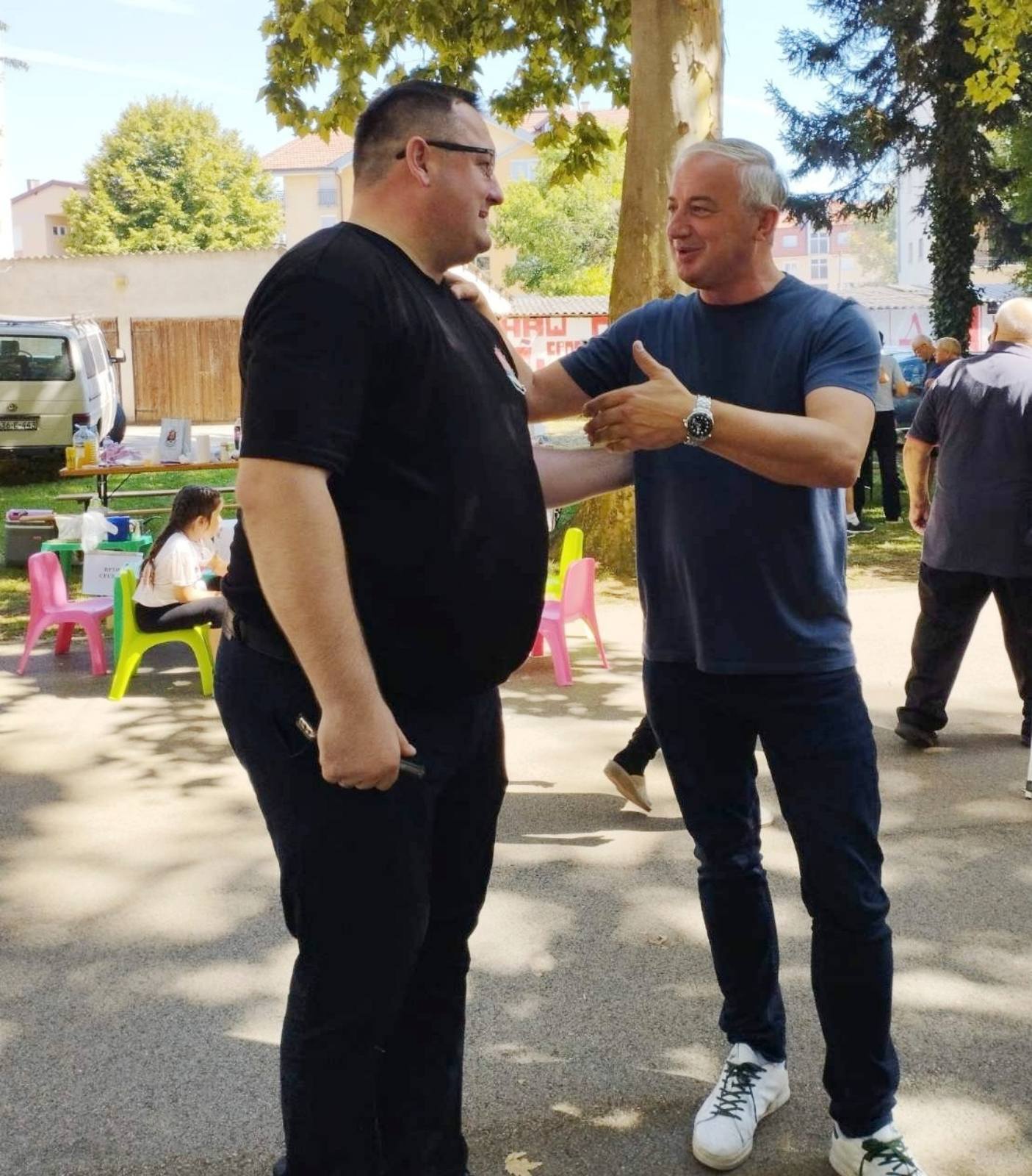 Branislav Borenović na sajmu u Brodu