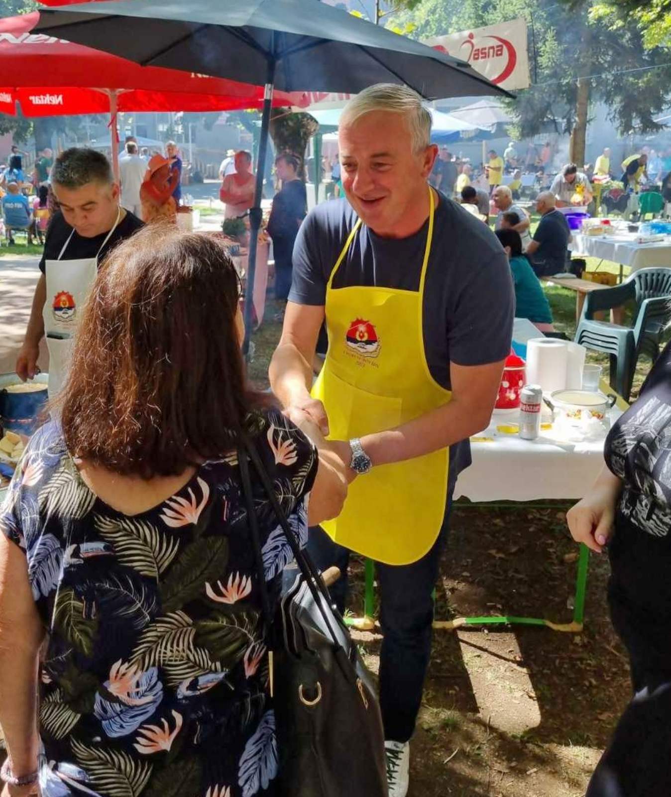 Branislav Borenović na sajmu u Brodu