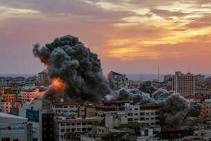izrael raketira pojas gaze , palestina