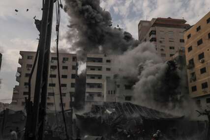 palestinske žrtve poslije bombardovanja izraelske vojske 