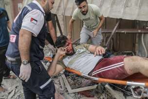 palestinske žrtve poslije bombardovanja izraelske vojske 