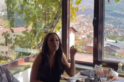SVE PUCA OD EMOCIJE Prijovićka zapjevala sevdalinku u restoranu u Sarajevu (VIDEO)