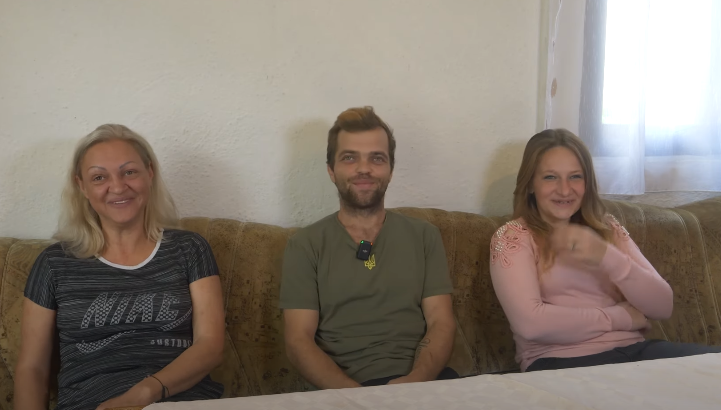 Elmedin Karić sa dvije žene