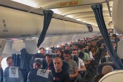 “Živjela Srbija” Iz Izraela u Skoplje poletio avion pun evakuisanih građana (VIDEO)  