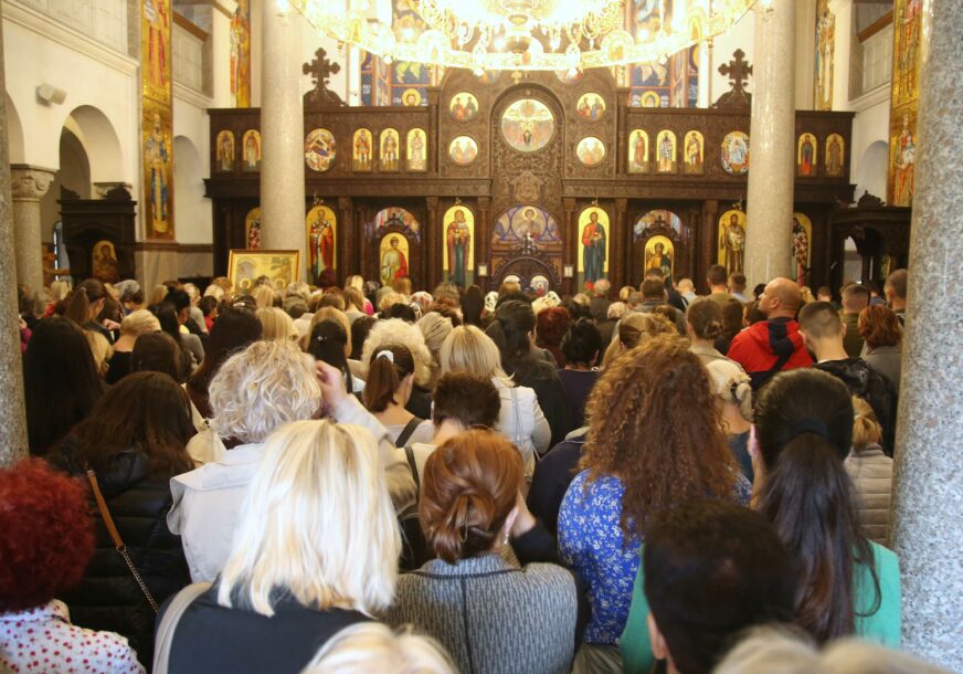 Molitva za Svetu Petku u hramu Hrista Spasitelja