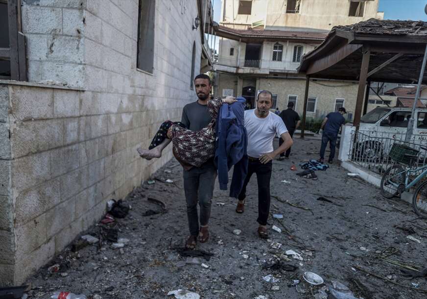 Bombardovana bolnica u Izraelu, Gaza