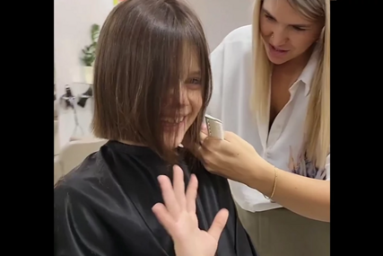 Djevojčica donira kosu za oboljele od raka