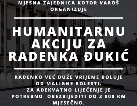 BUDIMO HUMANI Radenku Đukiću je potreban novac za liječenje, a možemo mu pomoći na ovaj način