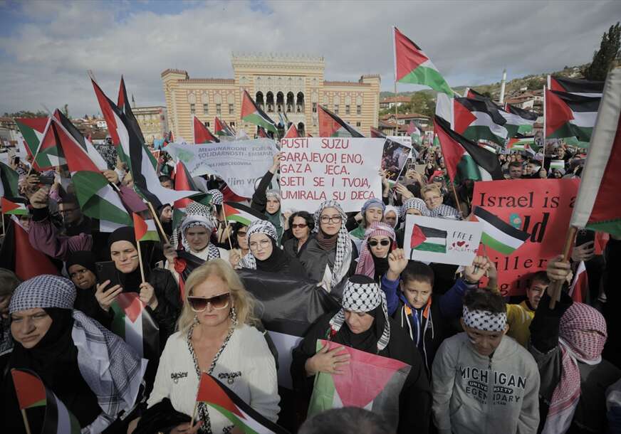 Skup podrške Palestini u Sarajevu