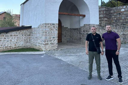 “Situacija nikad teža od 1999.” Vidović u manastiru Banjska na Kosovu i Metohiji