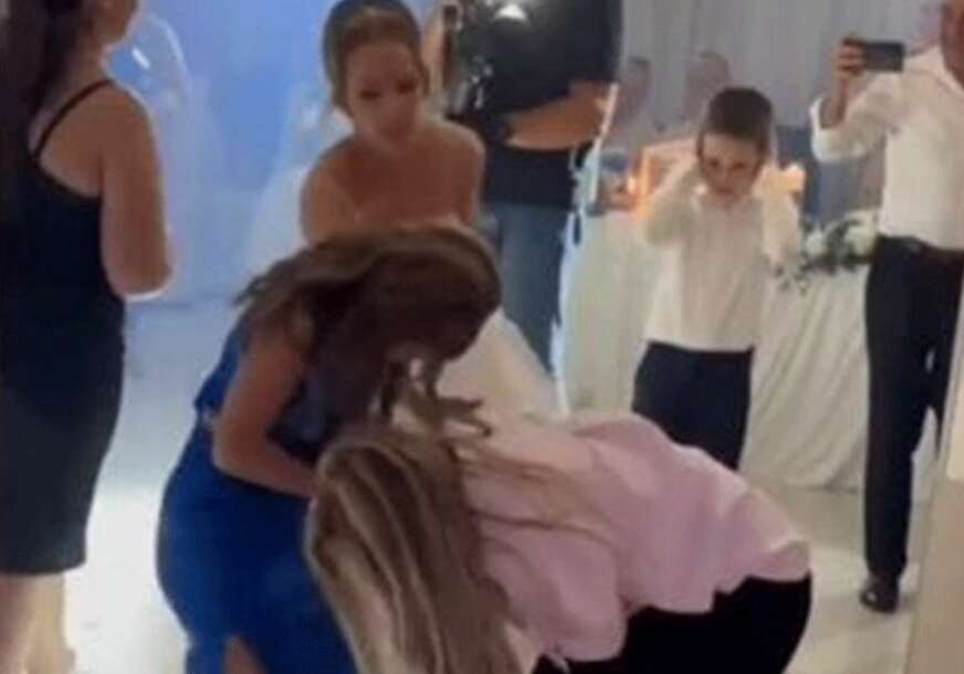 Djevojke se potukle na svadbi
