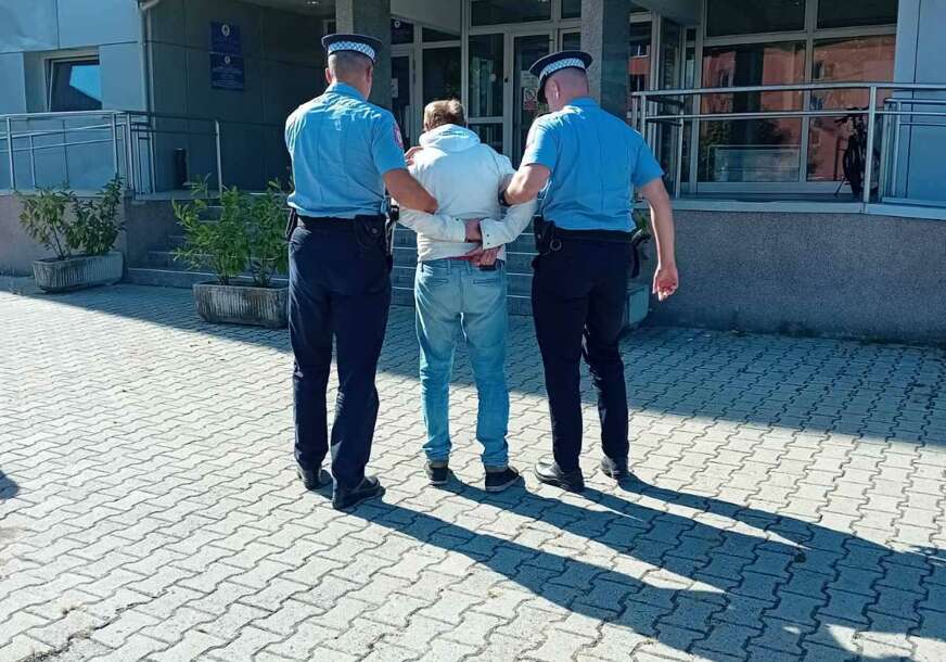 BRKO SPROVEDEN KOD TUŽIOCA Lopov koji je opljačkao načelnika na saslušanju u Tužilaštvu (FOTO)