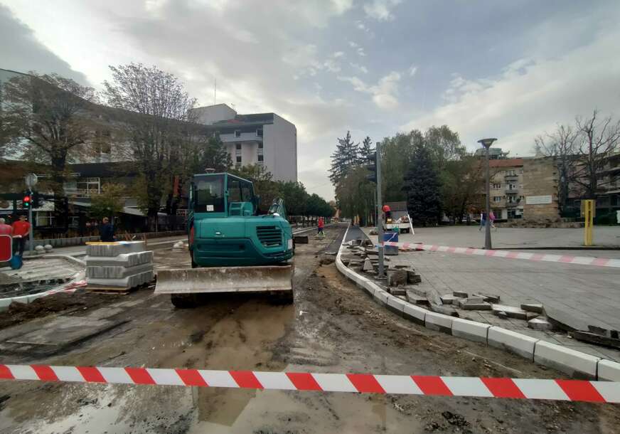 dvosmjerni saobraćaj kod hotela Bosne