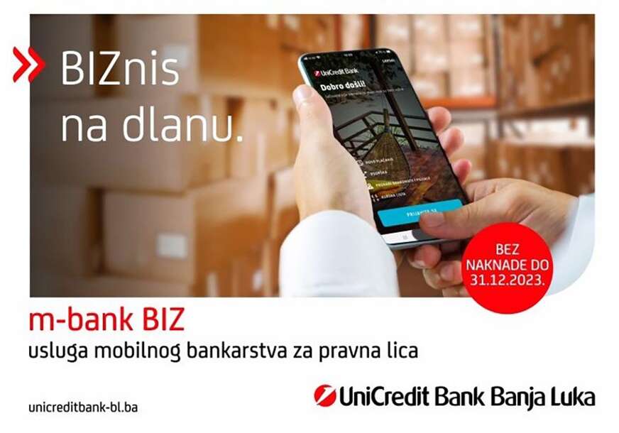 reklama za mBank BIZ