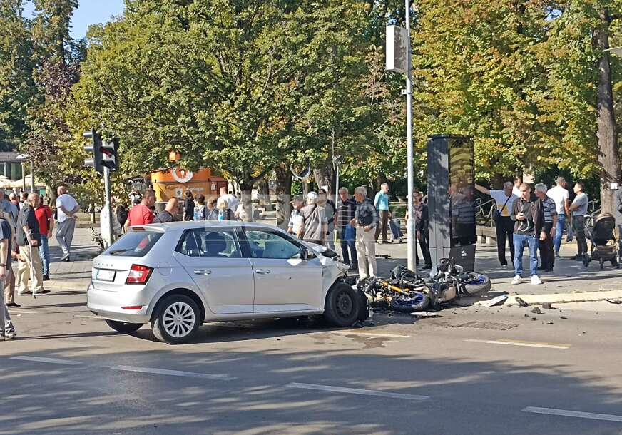saobraćajka udes motorista Banjaluka