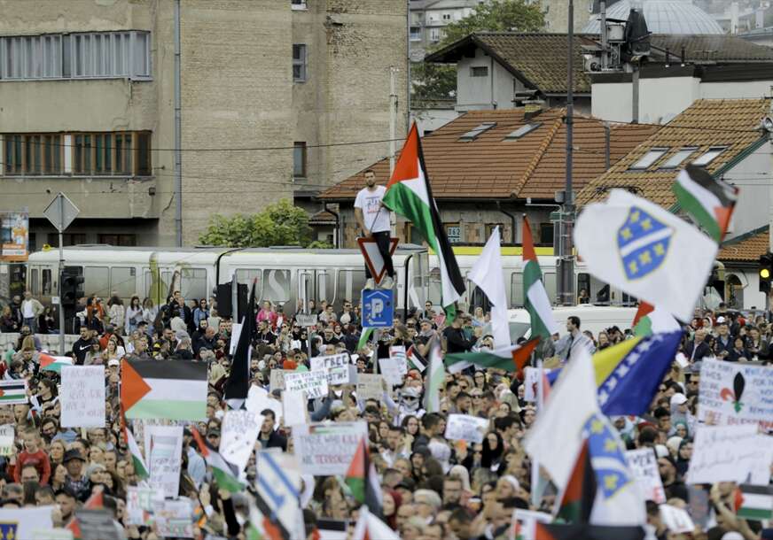 skup podrške Palestincima u Sarajevu