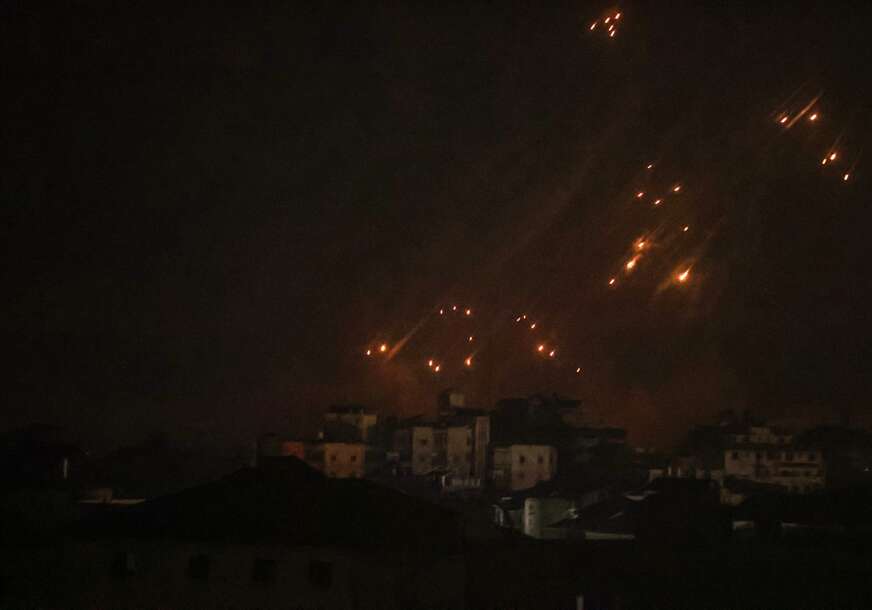 izrael bombarduje pojas gaze 