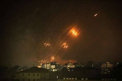 izrael bombarduje pojas gaze 