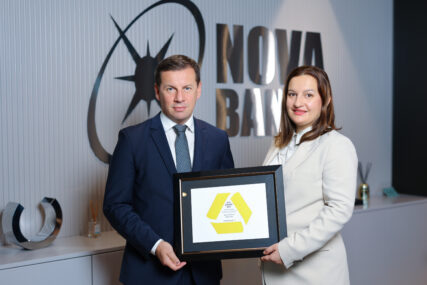 Nova banka dobitnik priznanja STP Award 2022
