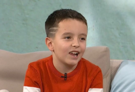 (FOTO) Najmlađem humanitarcu (8) ISPUNJENA NAJVEĆA ŽELJA: U programu uživo doživio iznenađenje koje mu je natjeralo suze na oči