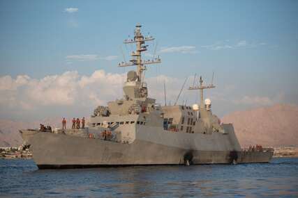 Izraelski ratni brod na Crvenom moru