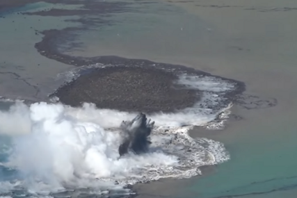 (VIDEO) Japan dobio novo ostrvo: Erupcije podvodnog vulkana stvorile novu kopnenu masu