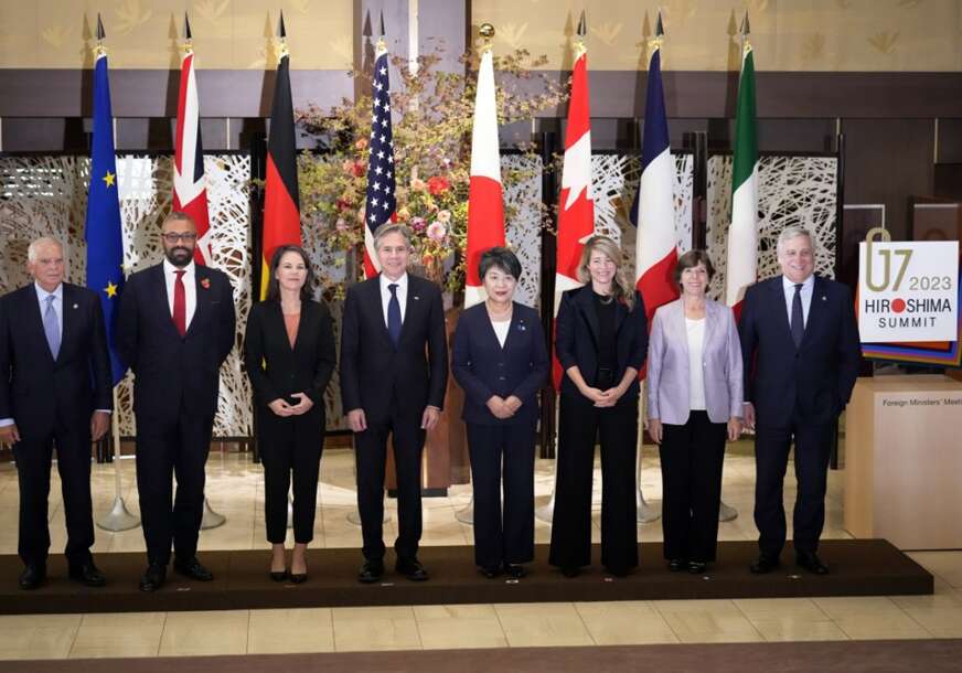 Države G7 utvrdile stav o ratu u Gazi: Visoke diplomate osudile Hamas i podržale pravo Izraela da se brani