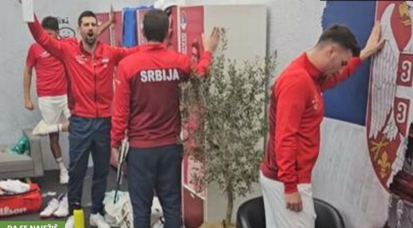(VIDEO) Zagrijavanje pred Italiju: Srpski teniseri uz taktove poznate pjesme kreću u duel sa Azurima