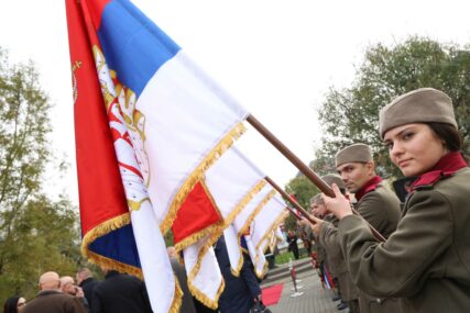 Polaganje vijenaca dan ulaska srpske vojske