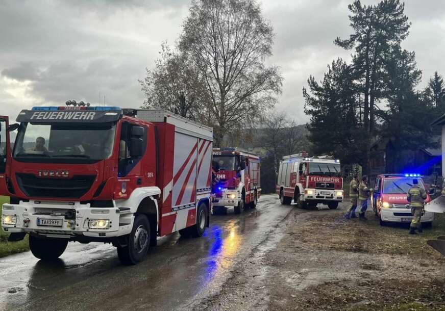 Vatrogasci na terenu