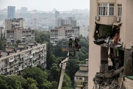 Ranjeno najmanje 5 ljudi: Najveći napad dronovima kamikazama na Kijev do sada