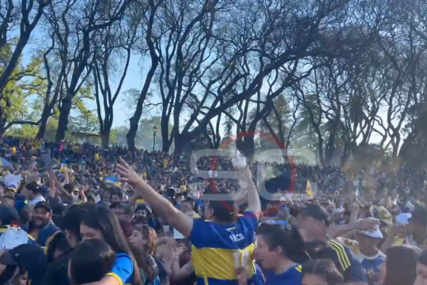 (VIDEO) URNEBESNO Navijači Boke slavili gol koji su postigli Brazilci