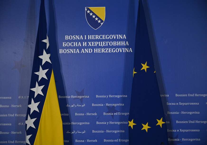 zastave Evropske Unije u BiH