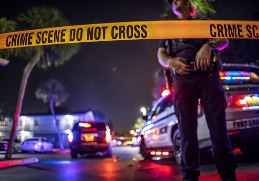 Policija na mjestu zločina u SAD