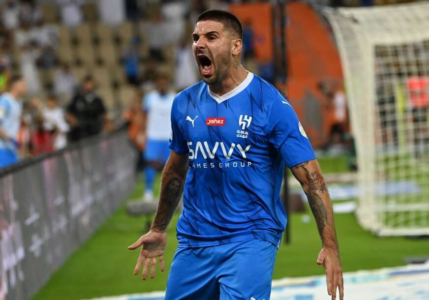 (VIDEO) MITAR NE STAJE Srpski reprezentativac ponovo dao gol za Al Hilal